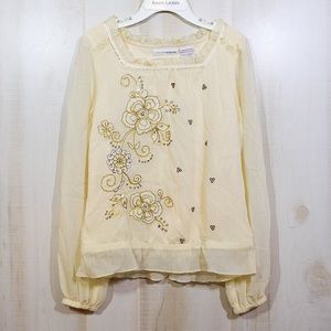 3/$10 Girls Yellow Gold Top